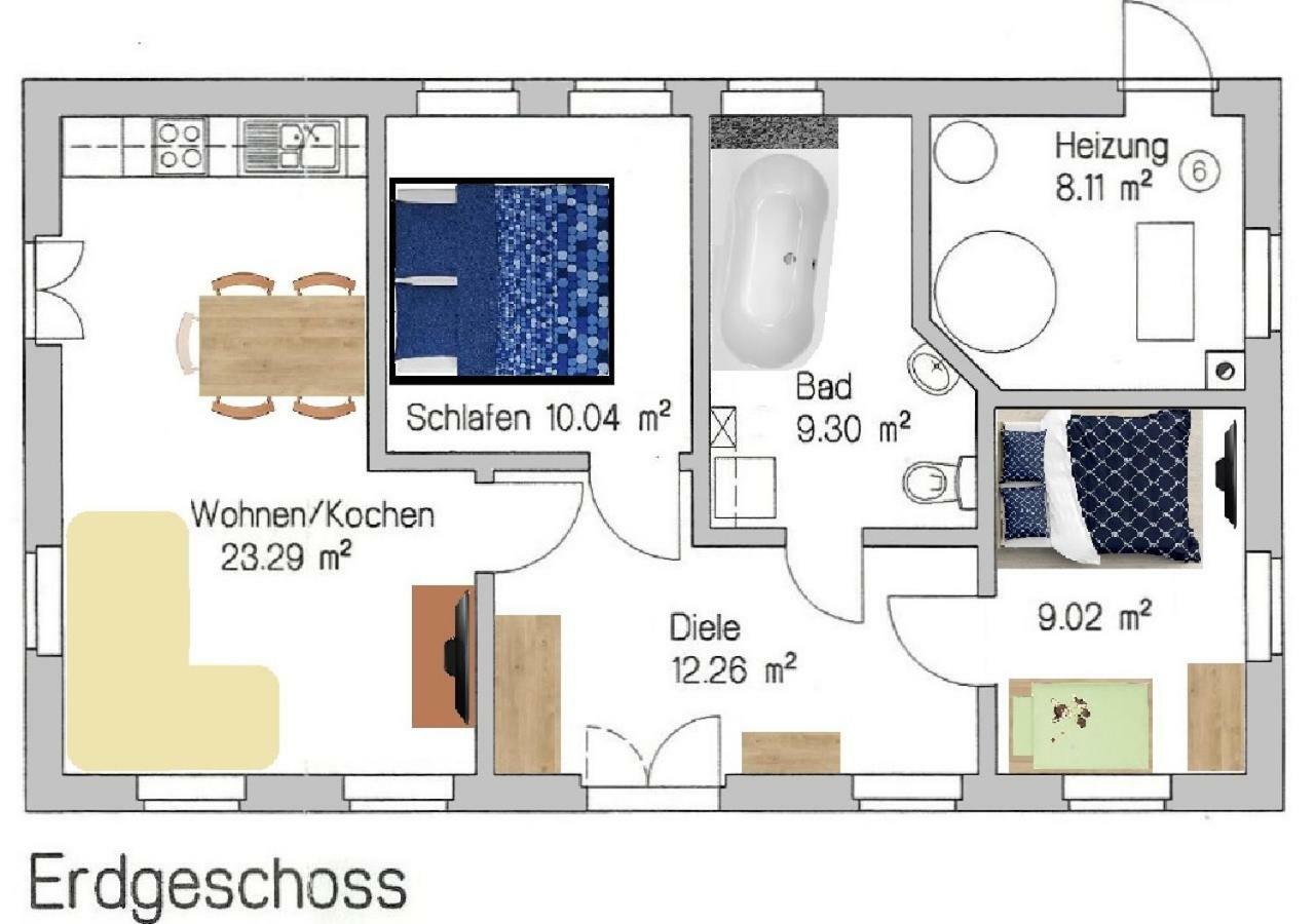 Ferienwohnung Am Spreeradweg In Bautzen Exterior photo